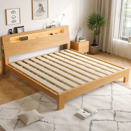 giường ngủ gỗ tự nhiên VADI Mã GNVD01