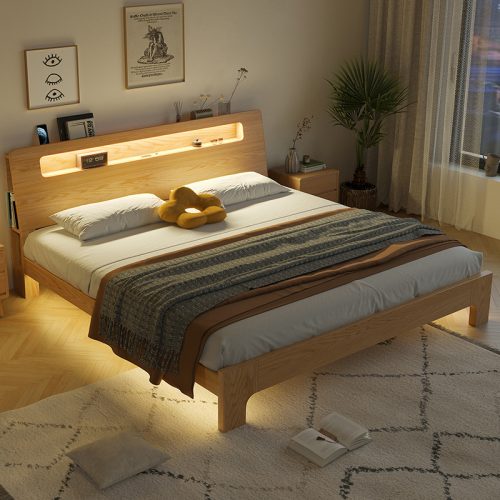 giường ngủ gỗ tự nhiên VADI Mã GNVD01